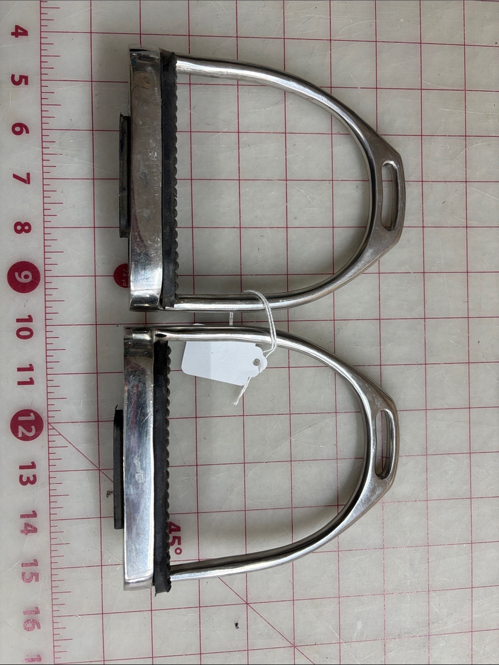 Standard 4.5” Fillis Irons- English stirrups